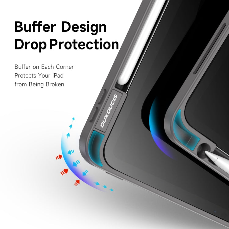 DUX DUCIS Magi Series Shockproof Tablet Case For iPad Pro 11 2022/2021/2020/2018 (Grey) - HoMEdemic™ 