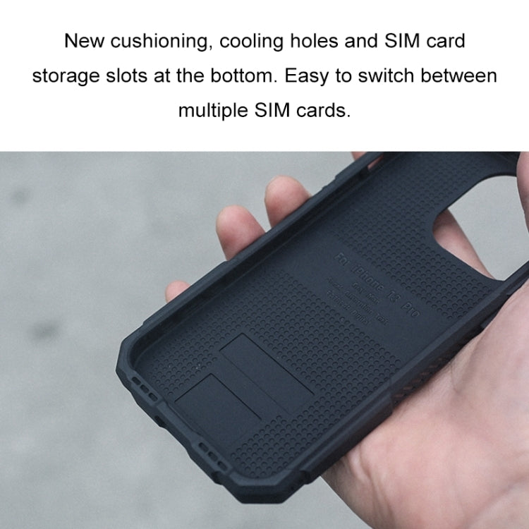 For iPhone 14 Pro Max FATBEAR Graphene Cooling Shockproof Case (Black) - HoMEdemic™ 