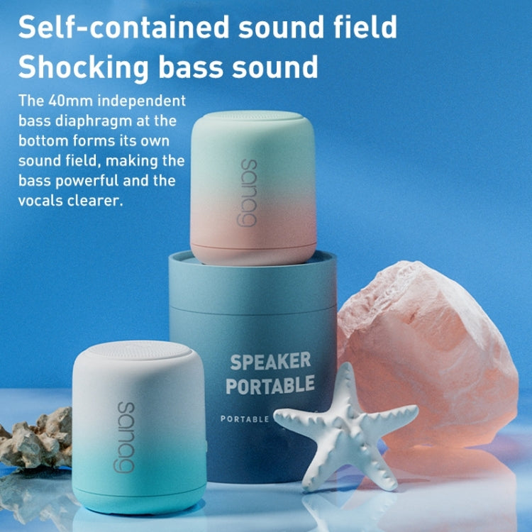 Sanag X6S Outdoor Portable Mini Gradient Bluetooth Speaker(Sky Blue) - HoMEdemic™ 