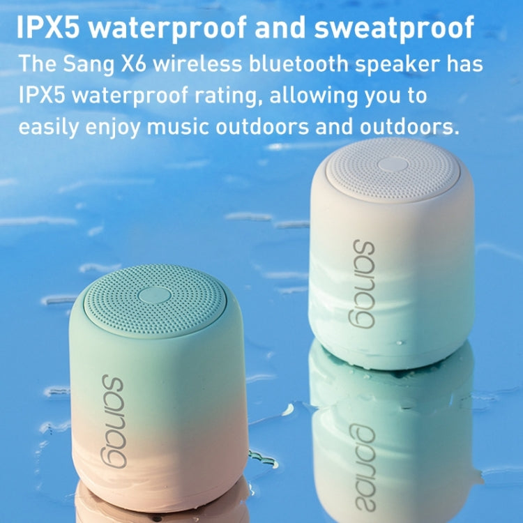 Sanag X6S Outdoor Portable Mini Gradient Bluetooth Speaker(Sky Blue) - HoMEdemic™ 