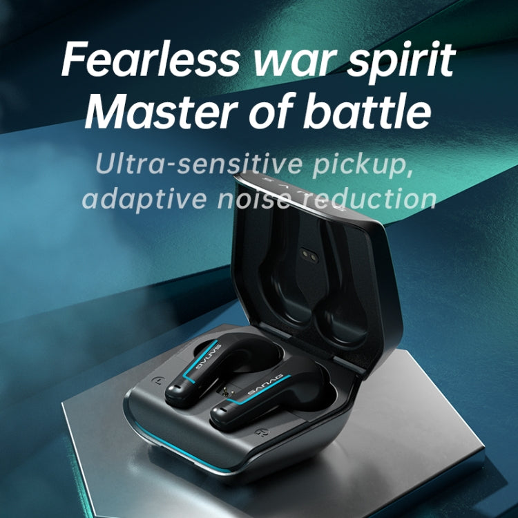 Sanag H2S PRO Stereo Noise Reduction Wireless Bluetooth Game Earphone(Black) - HoMEdemic™ 