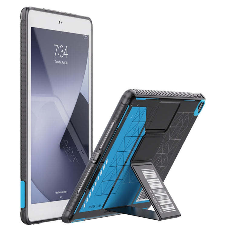 Mutural XingTu Series Tablet Case with Holder For iPad 10.2 2021 / 2020 / Pro 10.5 inch(Sky Blue) - HoMEdemic™ 