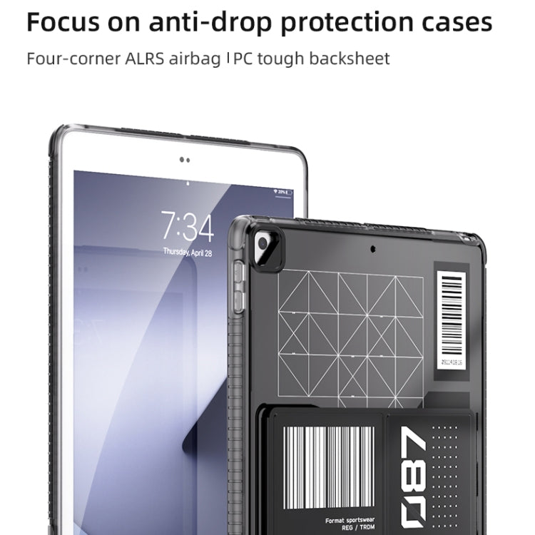 Mutural XingTu Series Tablet Case with Holder For iPad 10.2 2021 / 2020 / Pro 10.5 inch(Cyan) - HoMEdemic™ 