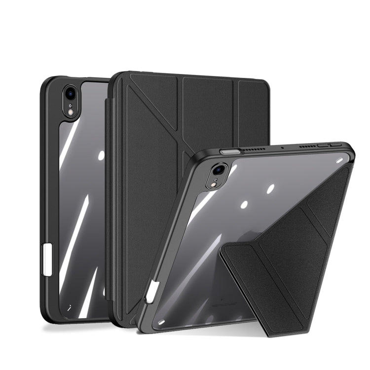 For iPad mini (2021)/mini 6 / mini 7 DUX DUCIS Magi Series Shockproof Tablet Case(Black) - HoMEdemic™ 
