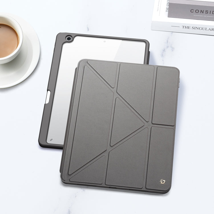For iPad 10.2 2019/2020/2021 DUX DUCIS Magi Series Shockproof Tablet Case(Grey) - HoMEdemic™ 