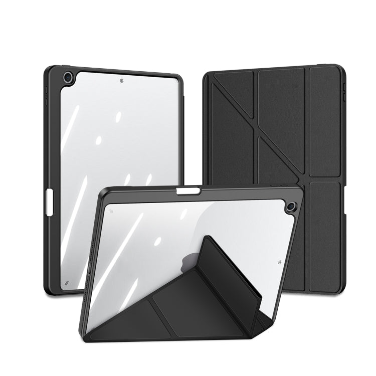 For iPad 10.2 2019/2020/2021 DUX DUCIS Magi Series Shockproof Tablet Case(Black) - HoMEdemic™ 