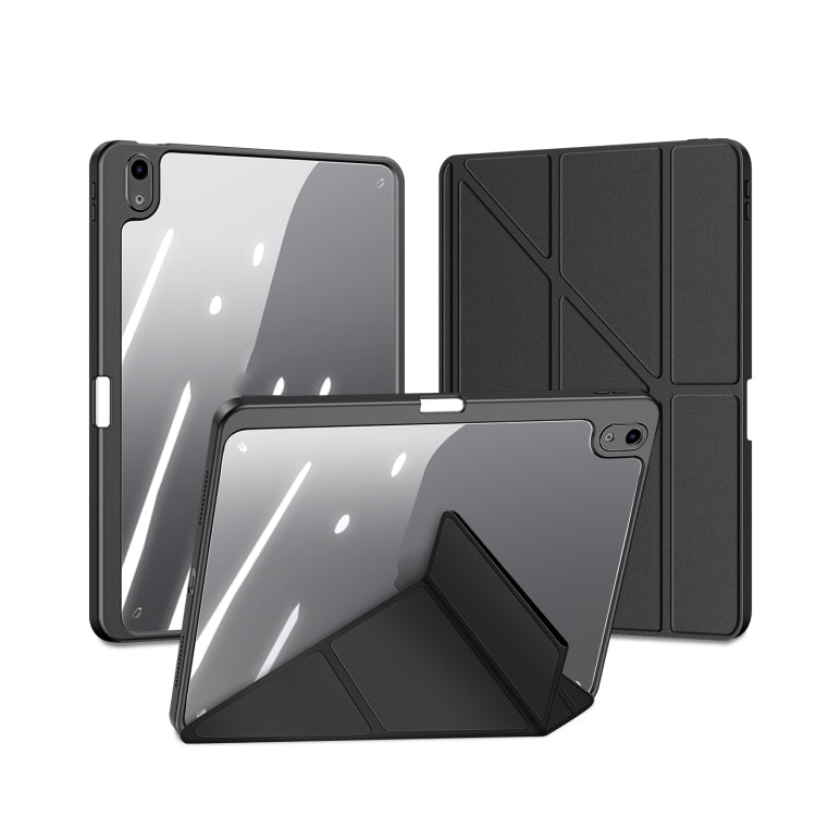 For iPad Air 2020 / Air 2022 / Air 11 2024 DUX DUCIS Magi Series Shockproof Tablet Case(Black) - HoMEdemic™ 