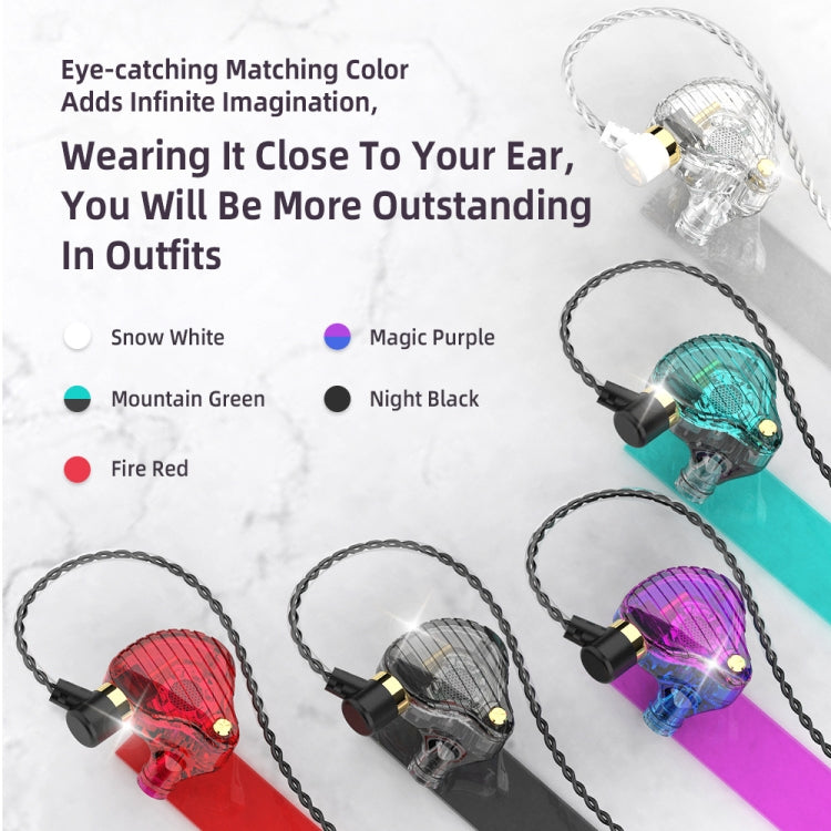 QKZ SK3 3.5mm Sports In-ear Wired HIFI Bass Stereo Sound Earphone with Mic(Green Black) - HoMEdemic™ 