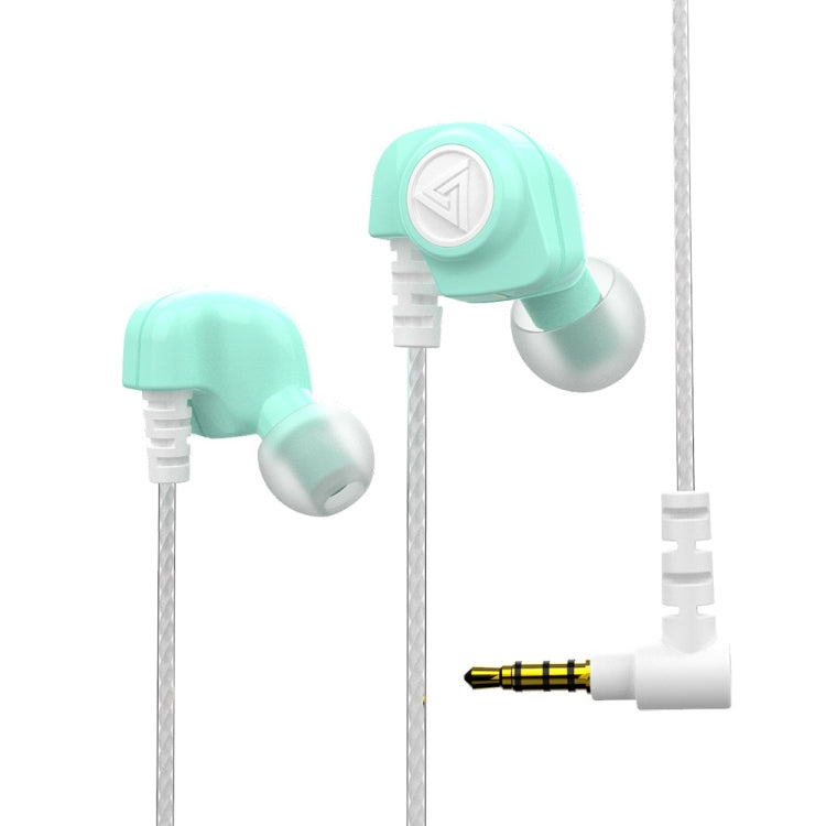 QKZ SK5 In-ear Subwoofer Wire-controlled Music Earphone with Mic(Green) - HoMEdemic™ 