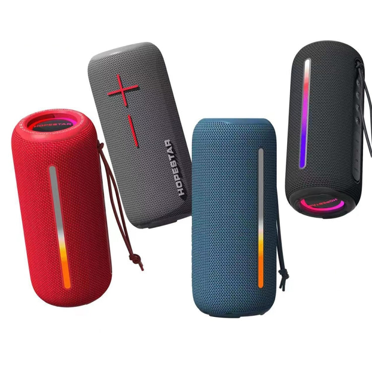HOPESTAR P39 Outdoor Waterproof RGB Light Wireless Bluetooth Speaker(Blue) - HoMEdemic™ 
