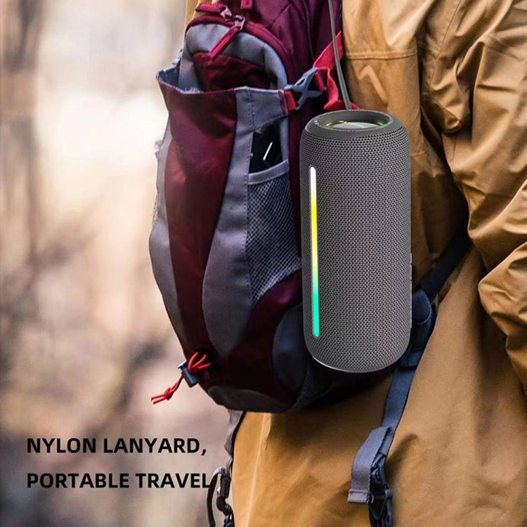 HOPESTAR P39 Outdoor Waterproof RGB Light Wireless Bluetooth Speaker(Red) - HoMEdemic™ 