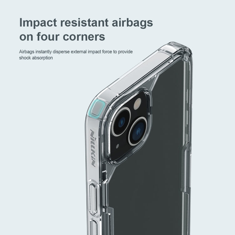For iPhone 14 NILLKIN Ultra Clear PC + TPU Phone Case (Blue) - HoMEdemic™ 