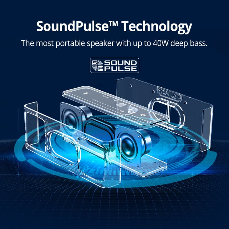 Tronsmart Mega 40W 3D Surround Sound Bluetooth 5.0 Speaker - HoMEdemic™ 