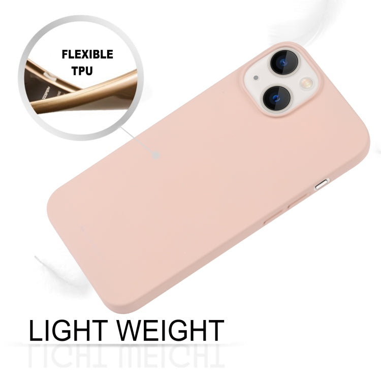 For iPhone 14 GOOSPERY SOFT FEELING Liquid TPU Phone Case (Light Pink) - HoMEdemic™ 