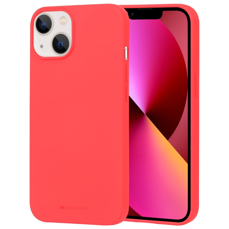 For iPhone 14 GOOSPERY SOFT FEELING Liquid TPU Phone Case (Red) - HoMEdemic™ 