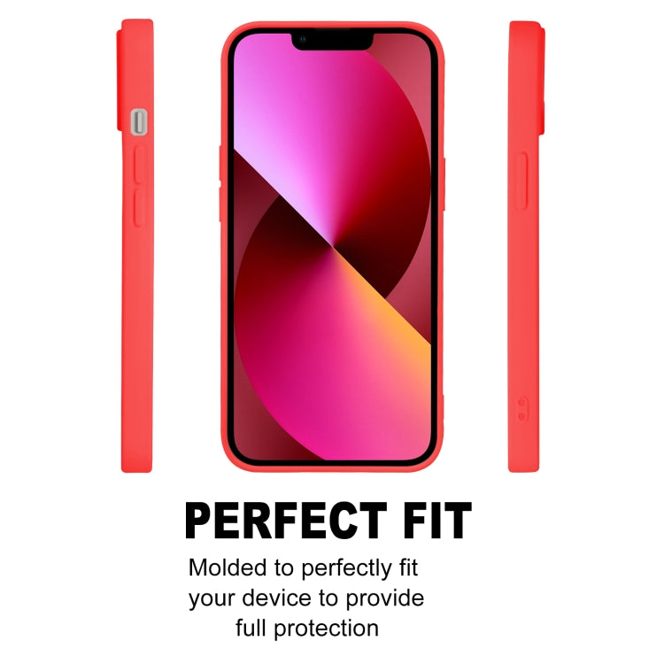 For iPhone 14 GOOSPERY SOFT FEELING Liquid TPU Phone Case (Red) - HoMEdemic™ 