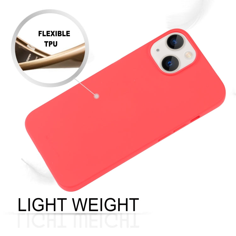 For iPhone 14 GOOSPERY SOFT FEELING Liquid TPU Phone Case (Red) - HoMEdemic™ 