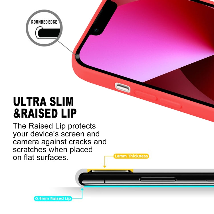 For iPhone 14 GOOSPERY SOFT FEELING Liquid TPU Phone Case (Red) - HoMEdemic™ 