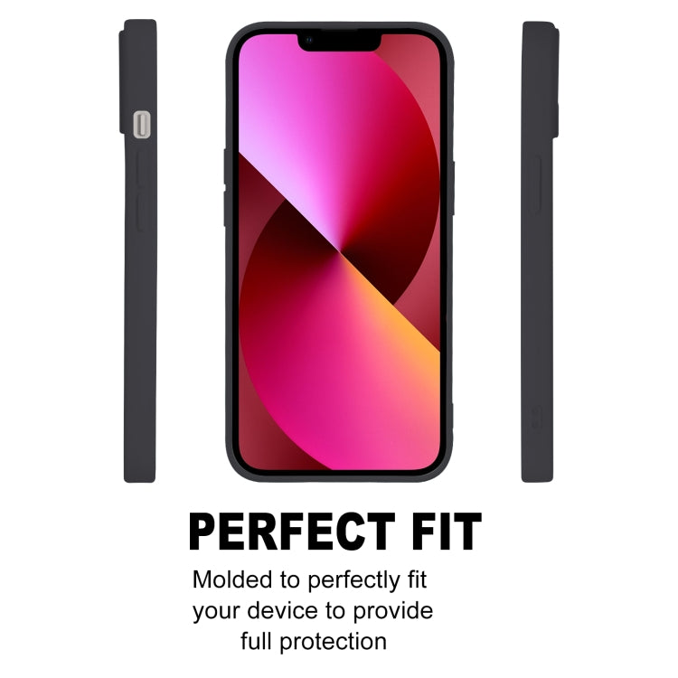 For iPhone 14 Plus GOOSPERY SOFT FEELING Liquid TPU Phone Case (Black) - HoMEdemic™ 