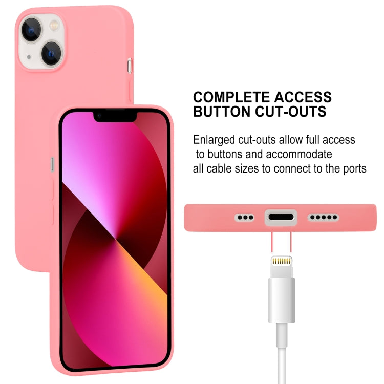 For iPhone 14 Plus GOOSPERY SOFT FEELING Liquid TPU Phone Case (Pink) - HoMEdemic™ 