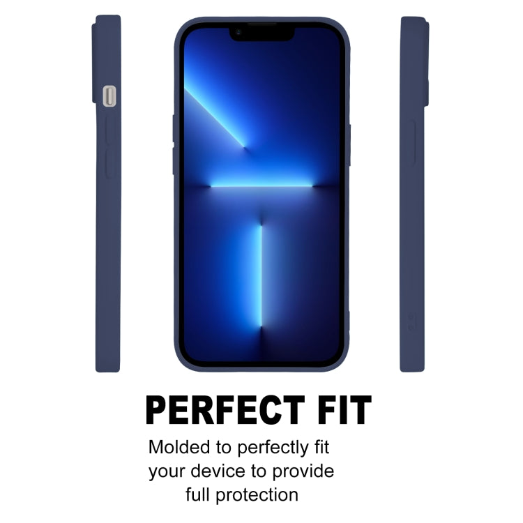 For iPhone 14 Pro GOOSPERY SOFT FEELING Liquid TPU Phone Case(Blue) - HoMEdemic™ 