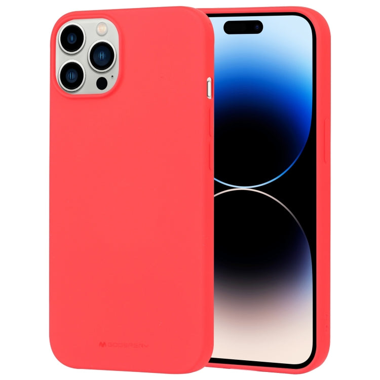 For iPhone 14 Pro GOOSPERY SOFT FEELING Liquid TPU Phone Case(Red) - HoMEdemic™ 