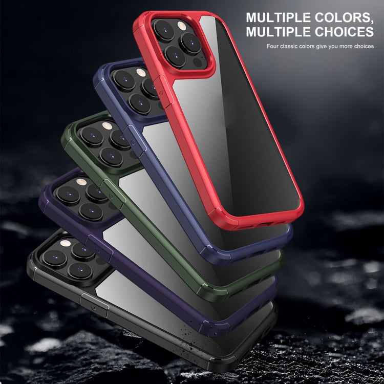 iPAKY Shockproof PC + TPU Protective Phone Case For iPhone 14 Pro(Black) - HoMEdemic™ 