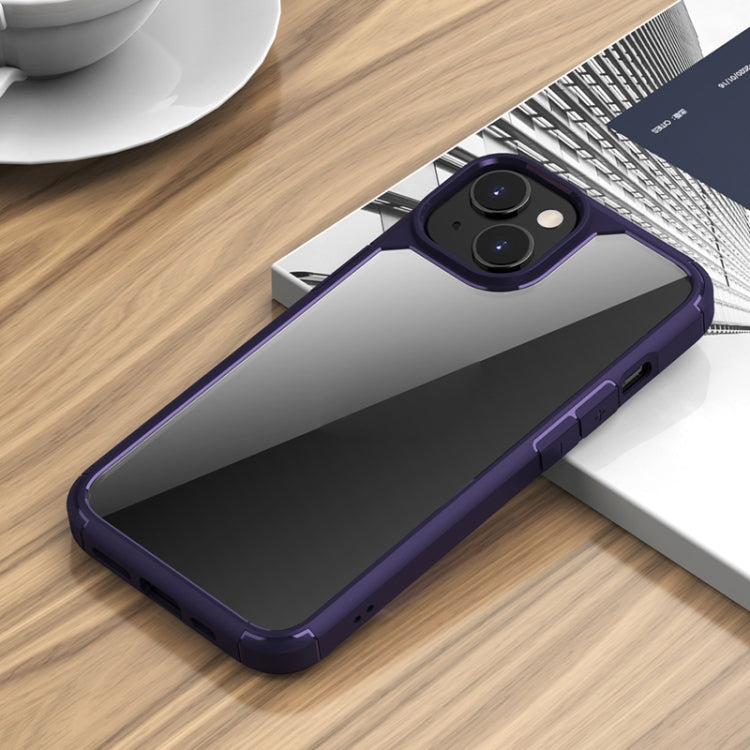 iPAKY Shockproof PC + TPU Protective Phone Case For iPhone 14 Max(Purple) - HoMEdemic™ 