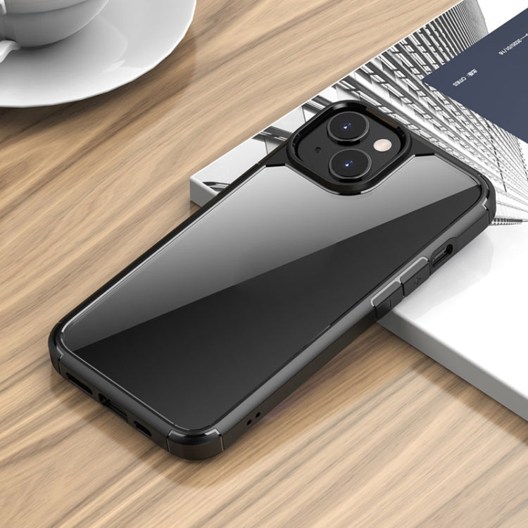 iPAKY Shockproof PC + TPU Protective Phone Case For iPhone 14(Black) - HoMEdemic™ 