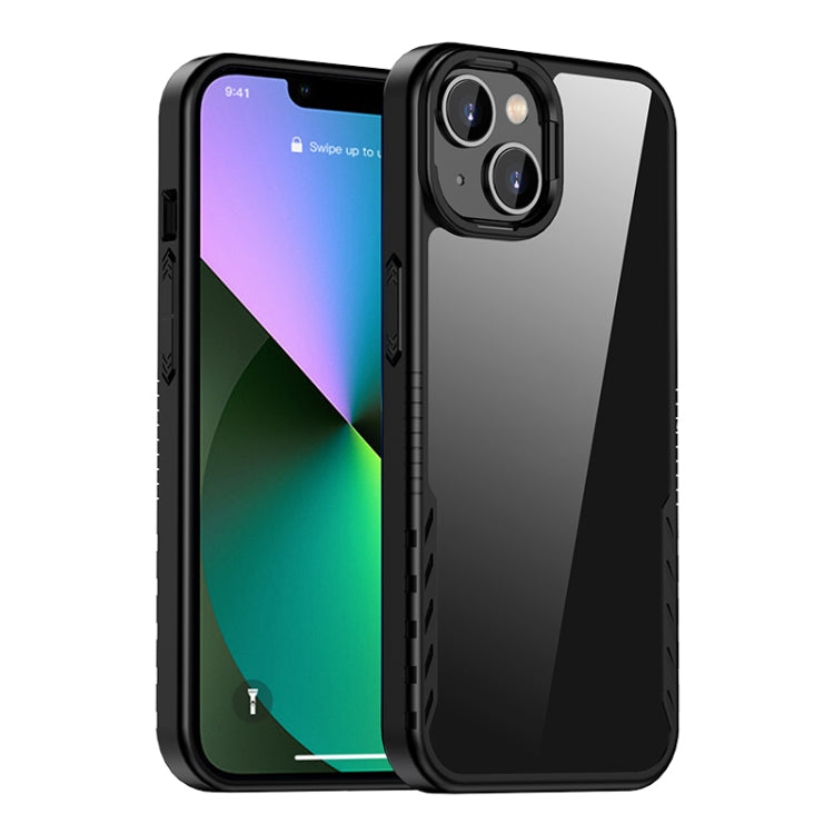 iPAKY Shockproof PC + TPU Protective Phone Case For iPhone 14 Max(Black) - HoMEdemic™ 