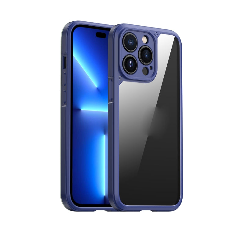 For iPhone 12 Pro Max iPAKY Shockproof PC + TPU Protective Phone Case(Blue) - HoMEdemic™ 