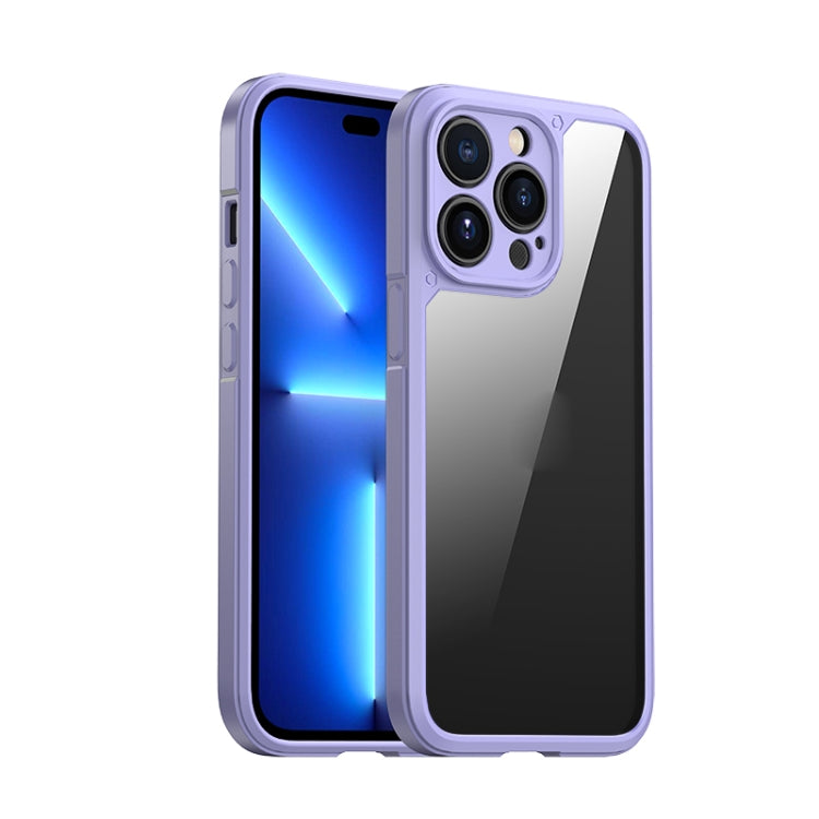 For iPhone 12 Pro Max iPAKY Shockproof PC + TPU Protective Phone Case(Purple) - HoMEdemic™ 