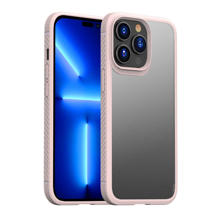 iPAKY Shockproof PC + TPU Protective Phone Case For iPhone 14 Pro(Pink) - HoMEdemic™ 