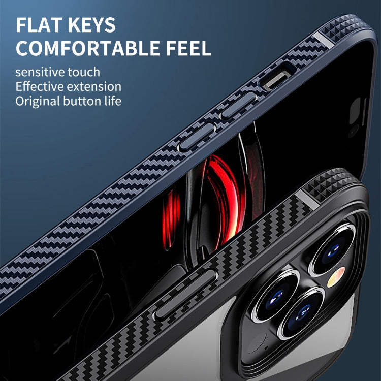 For iPhone 14 Plus iPAKY Shockproof PC + TPU Protective Phone Case (Blue) - HoMEdemic™ 