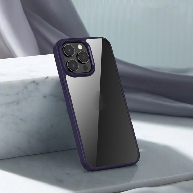 For iPhone 14 Pro iPAKY Shockproof PC + TPU Protective Phone Case(Purple) - HoMEdemic™ 
