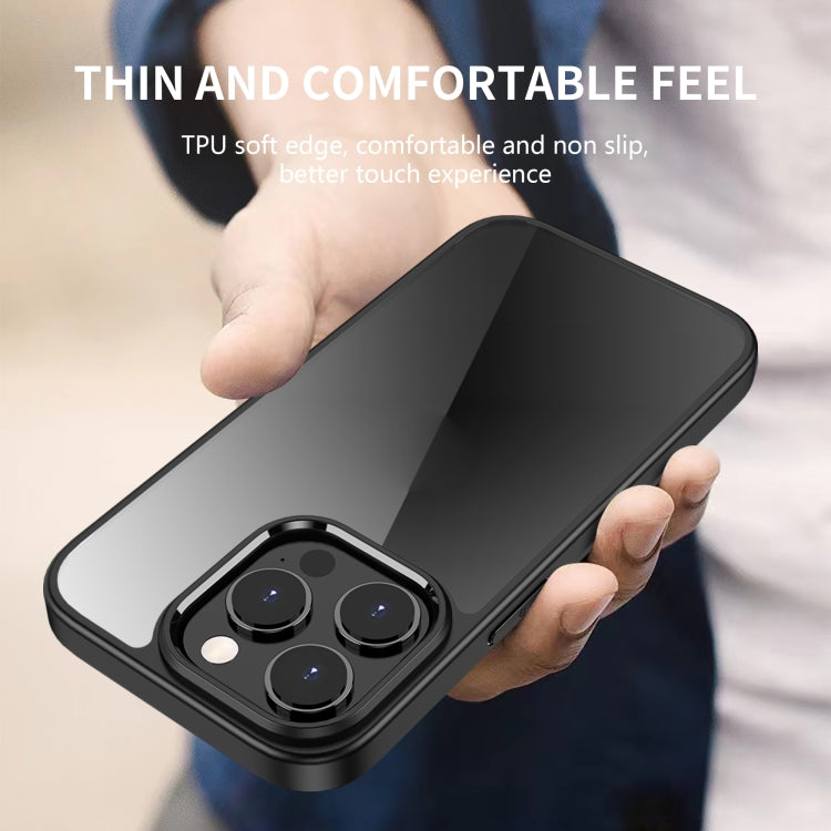 For iPhone 14 iPAKY Shockproof PC + TPU Protective Phone Case (Black) - HoMEdemic™ 