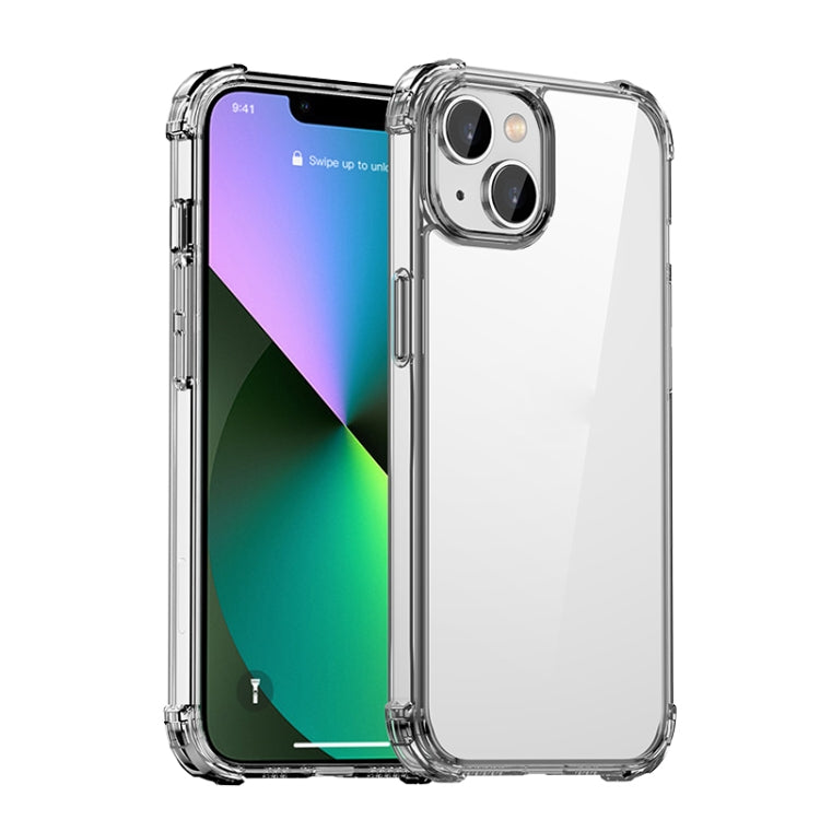 For iPhone 14 iPAKY Shockproof PC + TPU Protective Phone Case (Transparent) - HoMEdemic™ 