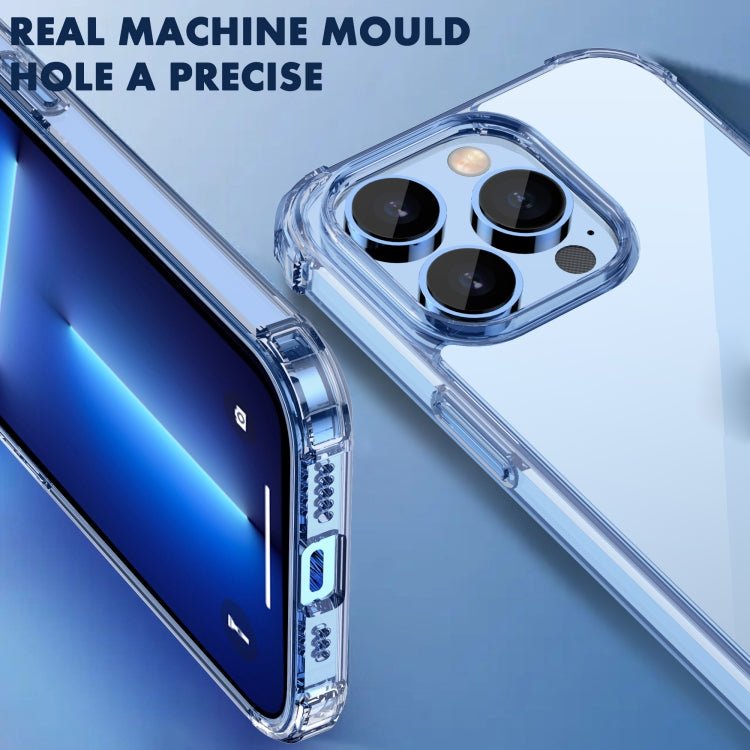 For iPhone 14 iPAKY Shockproof PC + TPU Protective Phone Case (Transparent) - HoMEdemic™ 