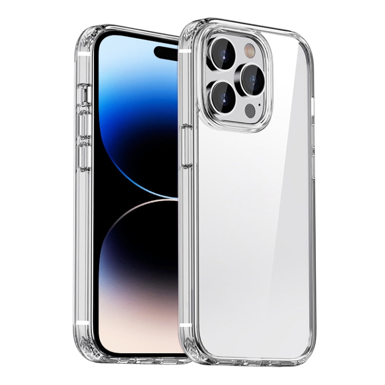 For iPhone 14 Pro iPAKY Shockproof PC + TPU Protective Phone Case(Transparent) - HoMEdemic™ 
