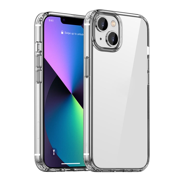 For iPhone 14 iPAKY Shockproof PC + TPU Protective Phone Case (Transparent) - HoMEdemic™ 