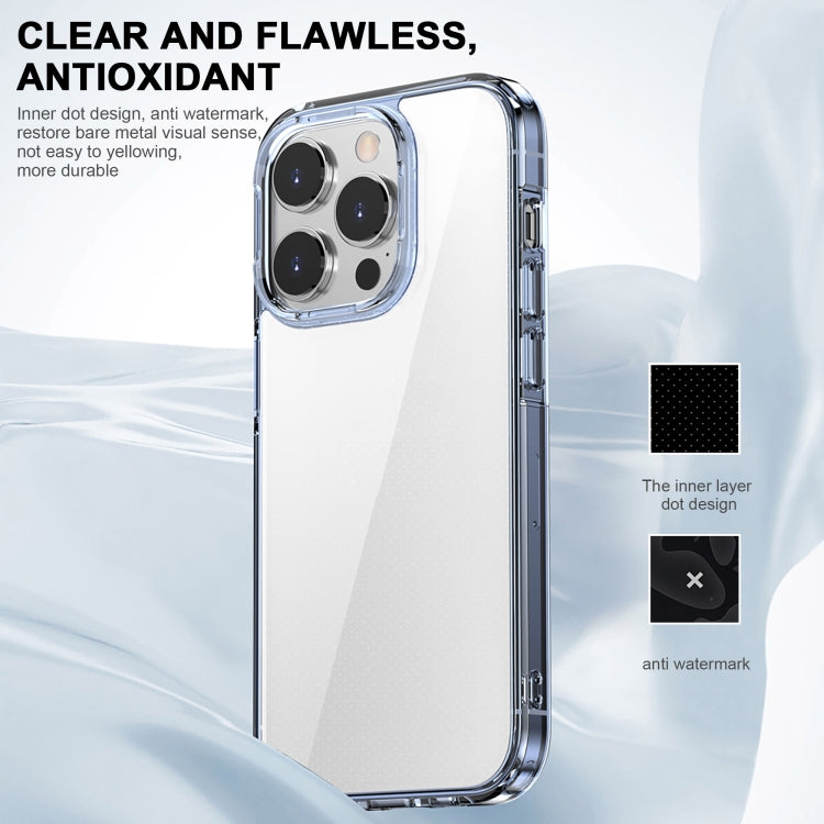 For iPhone 14 Pro Max iPAKY Aurora Series Shockproof PC + TPU Protective Phone Case (Transparent) - HoMEdemic™ 