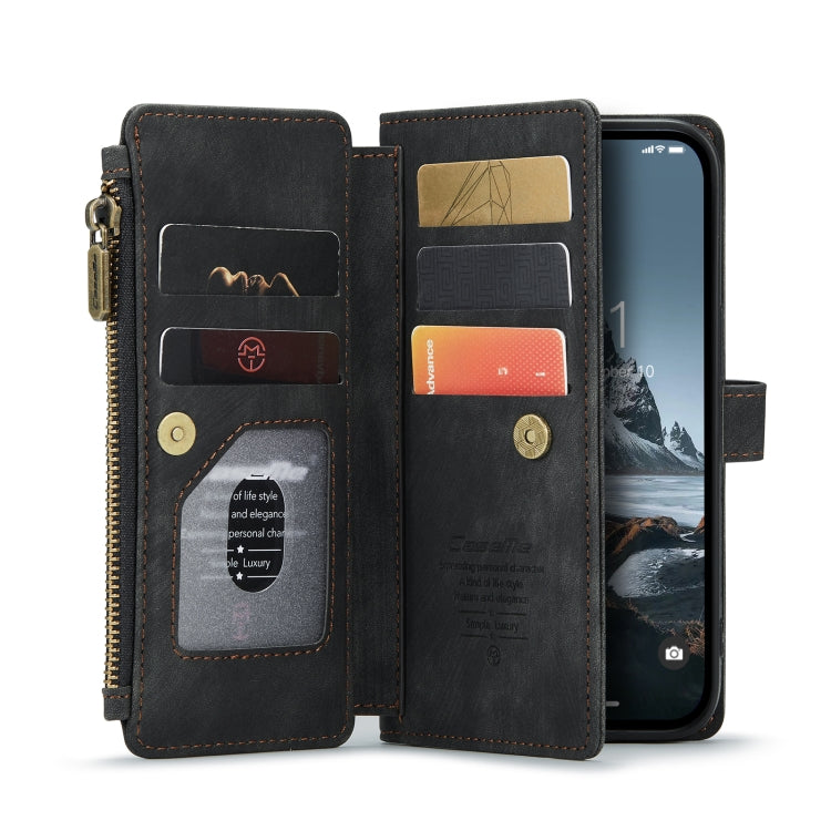 For iPhone 14 Pro CaseMe C30 Multifunctional Phone Leather Case(Black) - HoMEdemic™ 