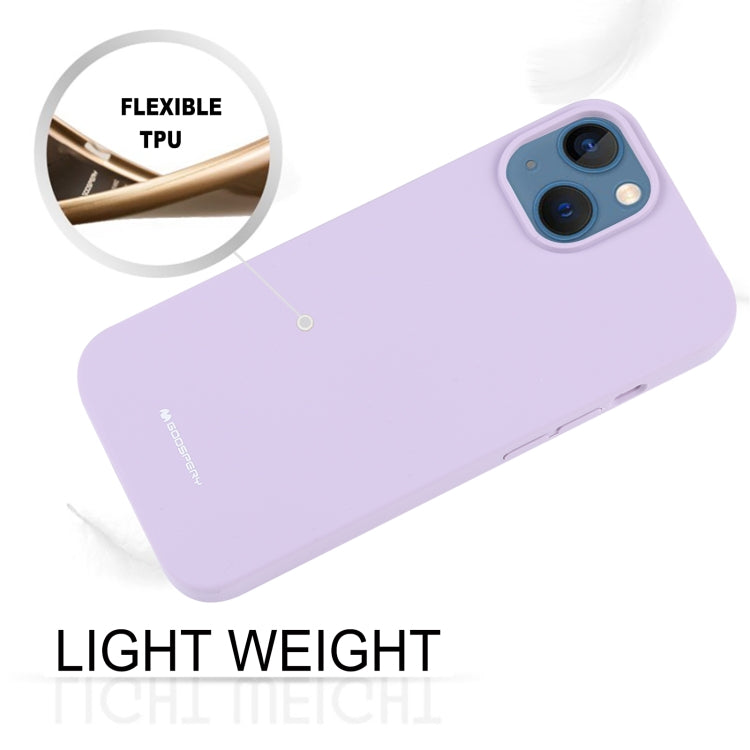 For iPhone 14 GOOSPERY SILICONE Silky Soft TPU Phone Case (Pink) - HoMEdemic™ 
