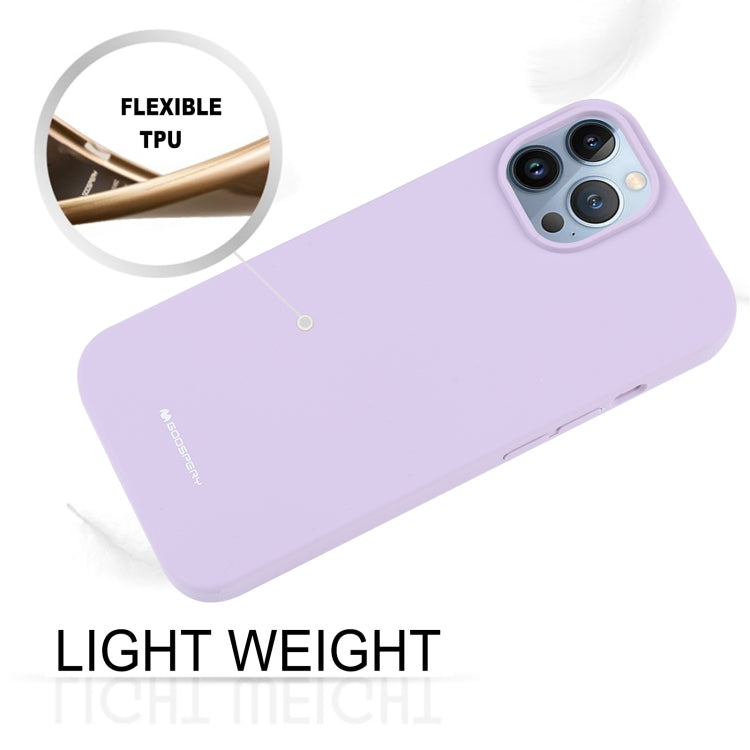 For iPhone 14 Pro GOOSPERY SILICONE Silky Soft TPU Phone Case(Light Green) - HoMEdemic™ 