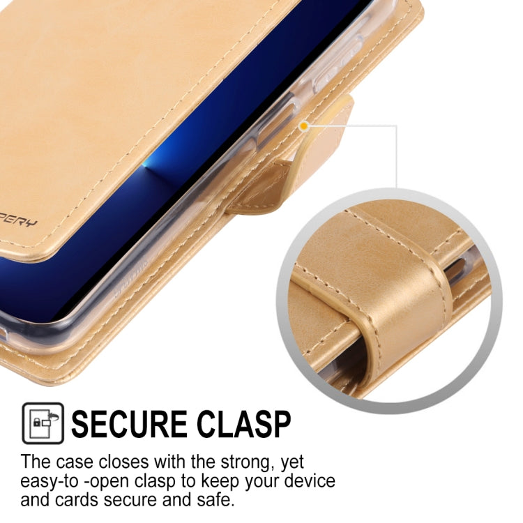 For iPhone 14 GOOSPERY BLUE MOON Crazy Horse Texture Leather Case (Wine Red) - HoMEdemic™ 