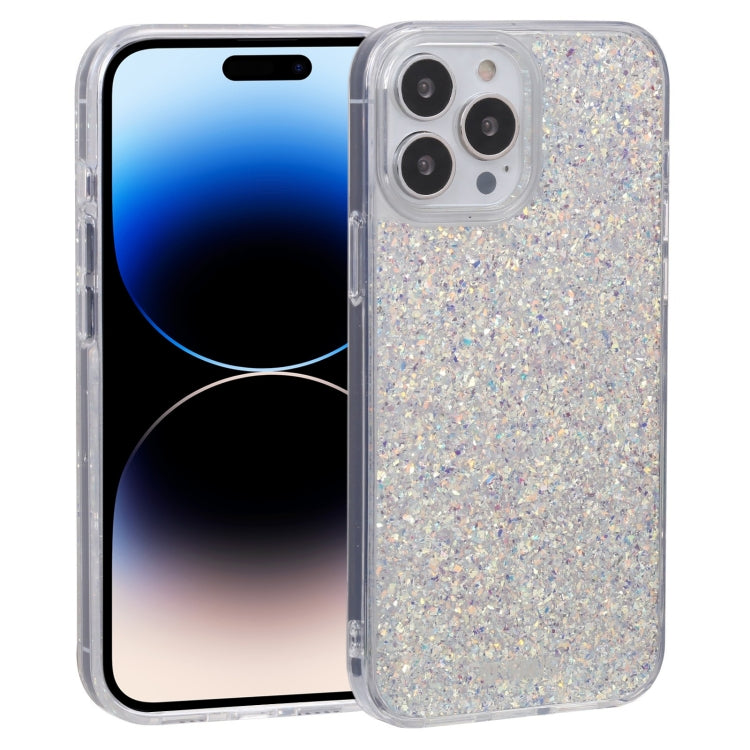 For iPhone 14 Pro Max DFANS DESIGN Starry Sky Epoxy Phone Case (Silver) - HoMEdemic™ 