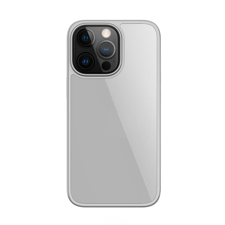 For iPhone 14 Pro Mutural Jiantou Series Electroplating Phone Case(Silver) - HoMEdemic™ 