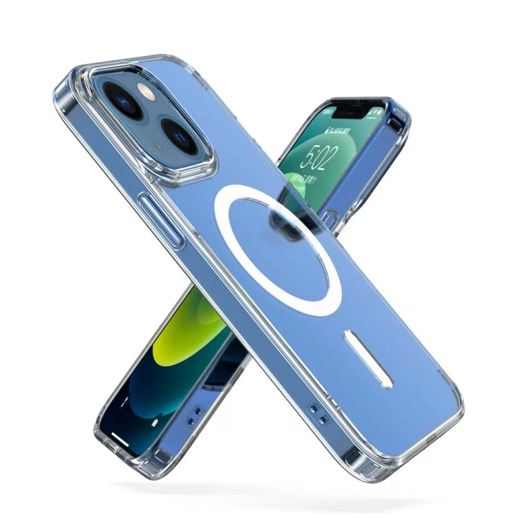 For iPhone 14 Mutural Jingtou Series MagSafe Magnetic Phone Case (Clear) - HoMEdemic™ 