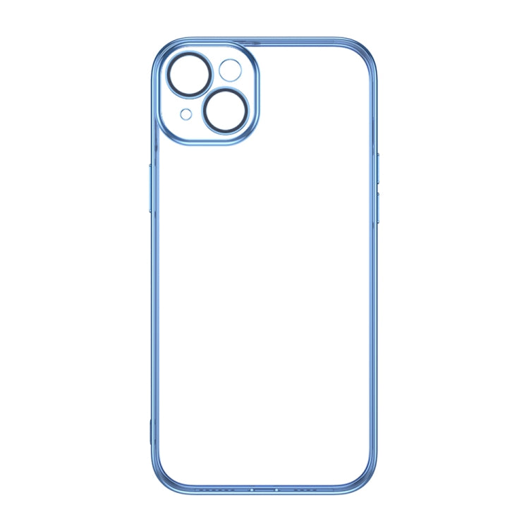 For iPhone 14 Plus TOTUDESIGN AA-155 Series Electroplating TPU Phone Case (Blue) - HoMEdemic™ 
