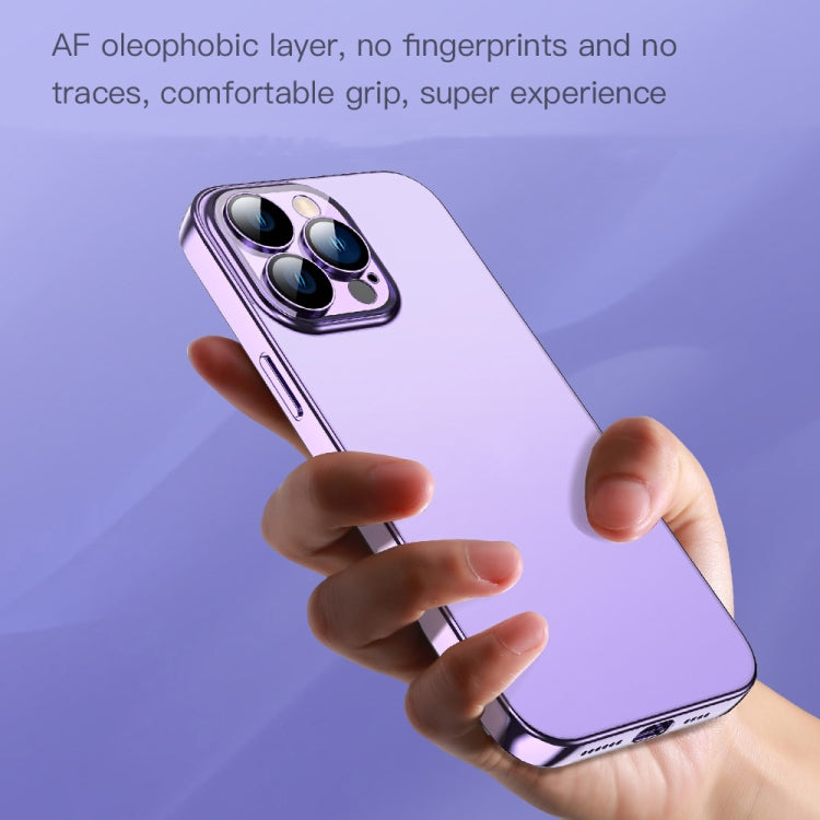 For iPhone 14 Plus TOTUDESIGN AA-155 Series Electroplating TPU Phone Case (Blue) - HoMEdemic™ 